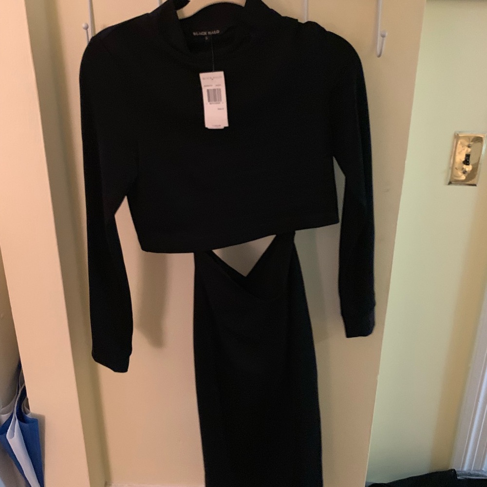 Two Piece Black Halo Dress - with tags!